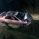 Tczew - BMW wypadło z drogi - jedna osoba w szpitalu