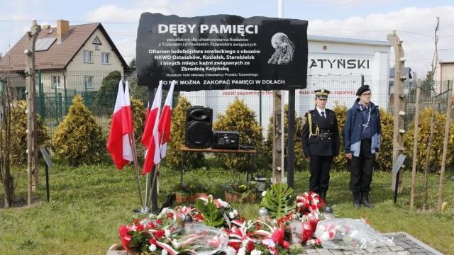 Tczew - Tczew pamiętał o ofiarach Katynia