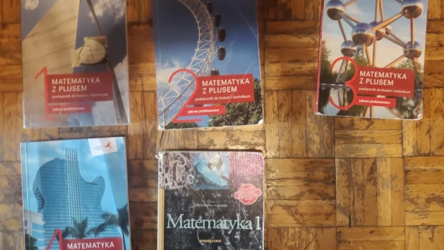 Tczew - Podręczniki do matematyki liceum, technikum