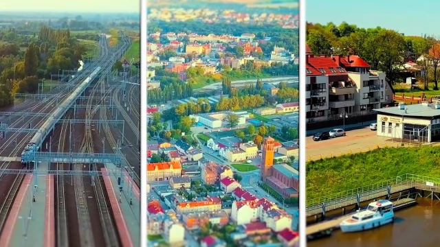 Tczew - Tczew, lato 2017. Wspaniałe ujęcia miasta