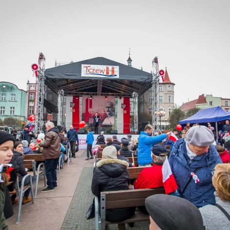 Tczew - Tczew świętował niepodległość. Patriotycznie i na wesoło