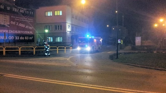 Tczew - Płonęła kamienica w centrum Tczewa