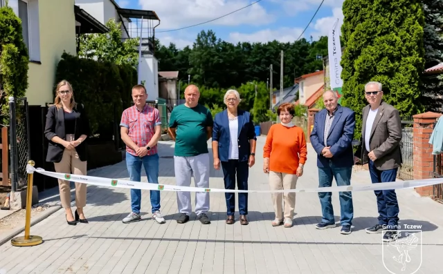 Tczew - Ulica Braterska w Swarożynie po remoncie