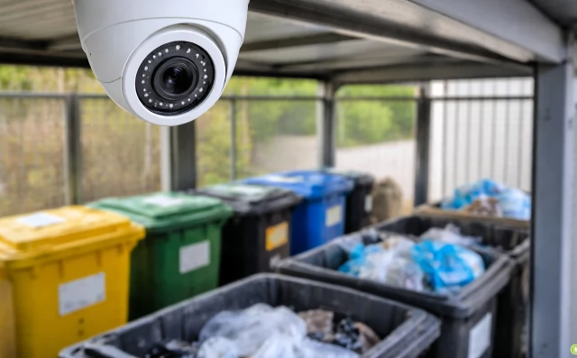 Tczew - Kamery w śmietnikach naruszają prywatność mieszkańców