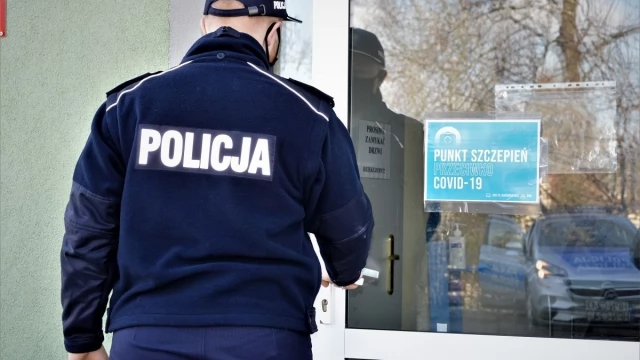 Tczew - Policjanci się szczepią