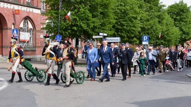 Tczew - Tczew uczcił 234. rocznicę uchwalenia Konstytucji 3 Maja
