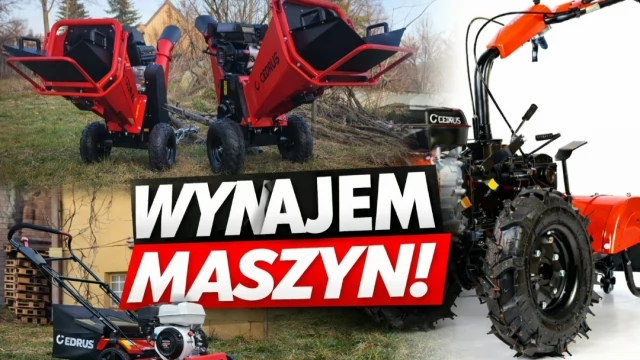 Tczew - Wynajem Glebogryzarki, Wertykulatora, Rozdrabniacz