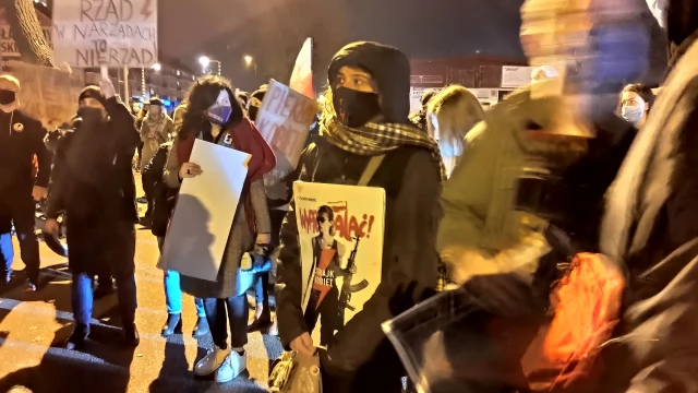 Tczew - Tczewianki i tczewianie ponownie wyszli na ulice #StrajkKobiet (WIDEO)