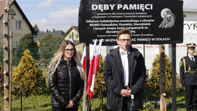 Tczew - Tczew pamiętał o ofiarach Katynia