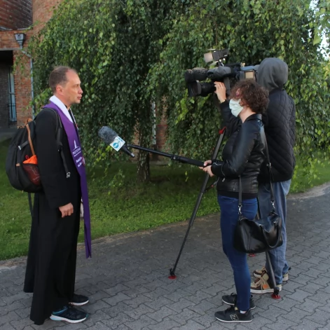 Tczew - Pielgrzymka idzie do Częstochowy. Ze względu na COVID jest inna niż zwykle