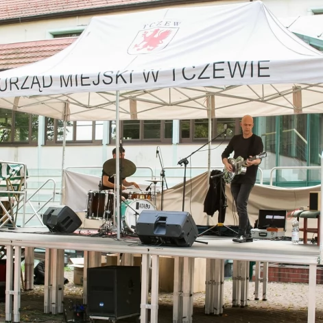 Tczew - Muzyczna Starówka - zagrał Romek Puchowski