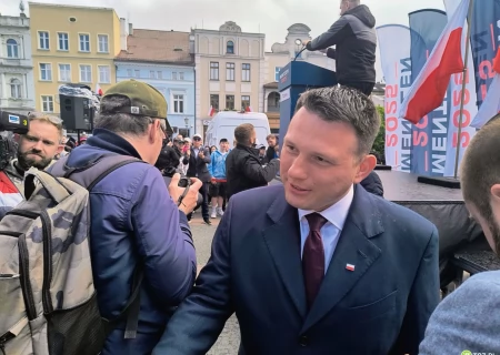 Tczew - Sławomir Mentzen w Tczewie "Klasa polityczna nam nie wyszła"