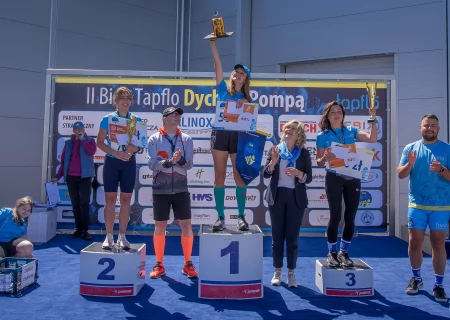 Tczew - Bieg Tapflo - Dycha z pompą. Ponad 200 biegaczy na mecie