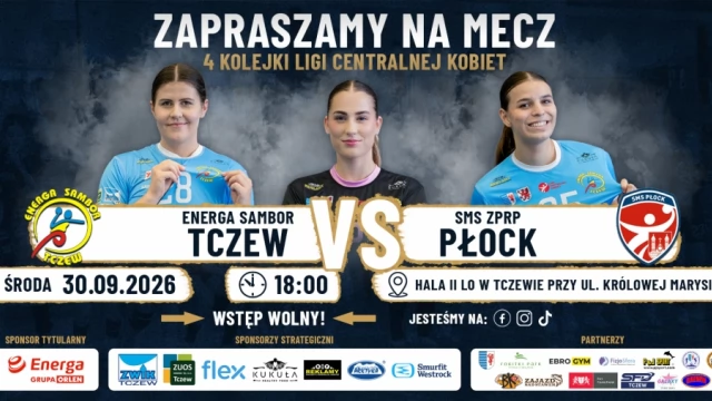 Tczew - Energa Sambor zmierzy się z SMS-em Płock