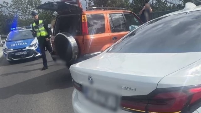 Tczew - Pościg i groźby wobec policjanta. Sprawca zdarzenia drogowego zatrzymany