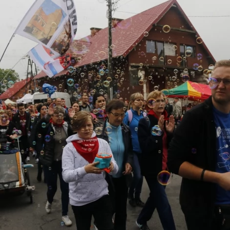 Tczew - Tczewianie na odpuście w Piasecznie