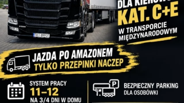 Tczew - Kierowca Kat. C + E