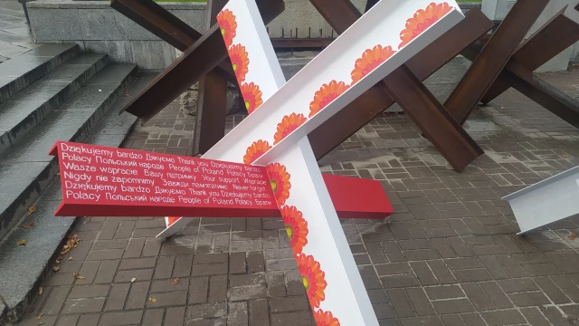 Tczew - Tczew dla Ukrainy wciąż pomaga, dotarł 20 km od linii frontu