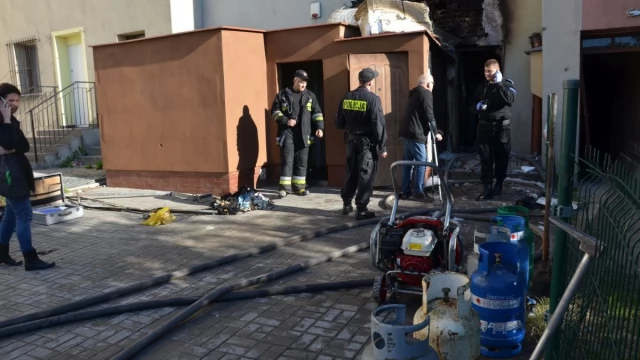 Tczew - Nie żyje 2-letnie dziecko i 81-letni mężczyzna. Tragiczny pożar na Starym Mieście