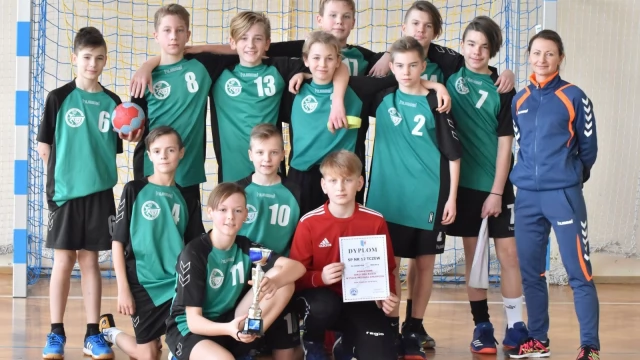 Tczew - Powiatowe Igrzyska Dzieci w Piłce Ręcznej Chłopców