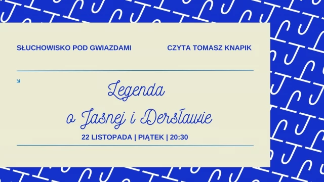 Tczew - Zgasną światła na starówce - słuchowisko pod gwiazdami. Lektorem Tomasz Knapik