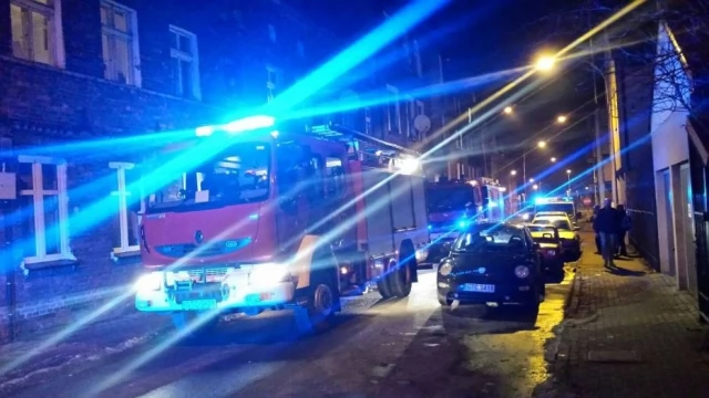 Tczew - Pożar na Koziej. Matce z dziećmi nic się nie stało dzięki szybkiej reakcji