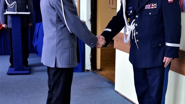Tczew - Komendant tczewskiej policji żegna się ze służbą