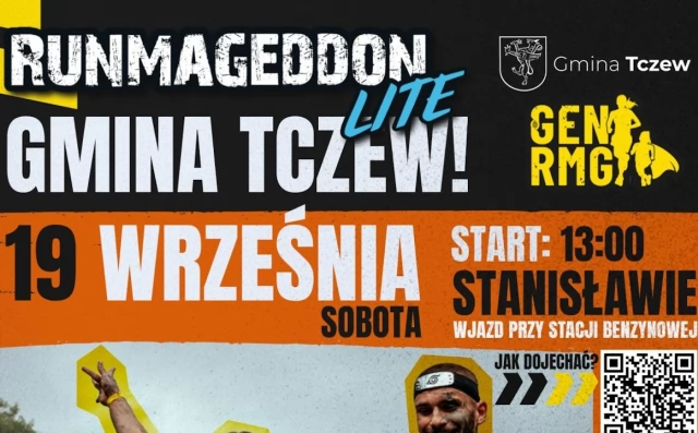 Tczew - Runmageddon po raz pierwszy w Gminie Tczew! Zapisz się na ekstremalny bieg
