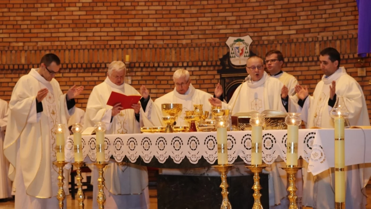 Tczew - Wielki Czwartek w parafii NMP Matki Kościoła