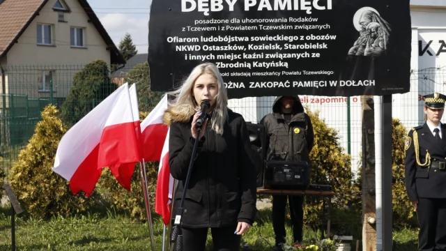 Tczew - Tczew pamiętał o ofiarach Katynia