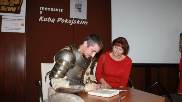 Tczew - Słowem i szablą - czyli spotkanie z Kubą Pokojskim