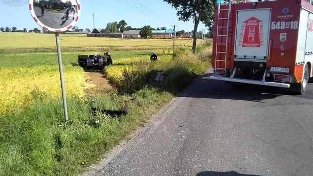 Tczew - Poważny wypadek w Narkowach. Sześć osób rannych!