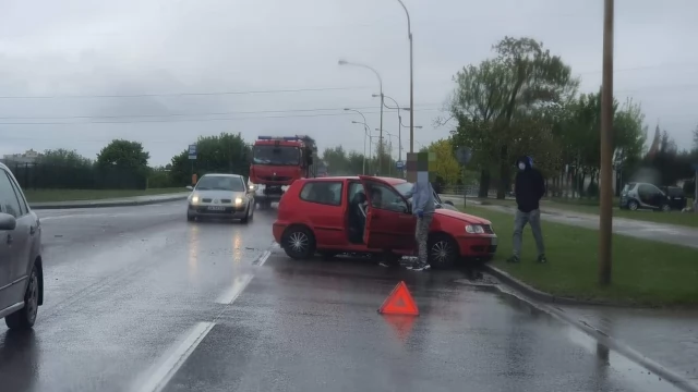Tczew - Wypadek na Rokickiej - jedna osoba poszkodowana