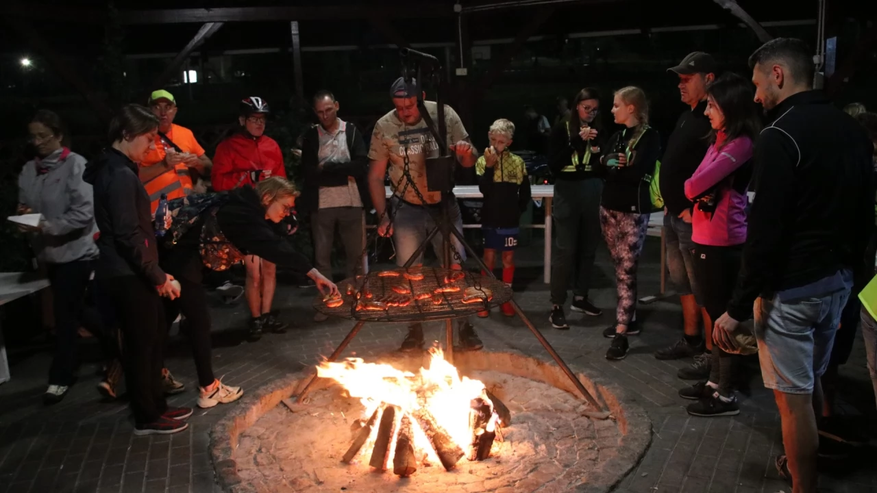 Tczew - Nocny przejazd rowerowy Świetlik