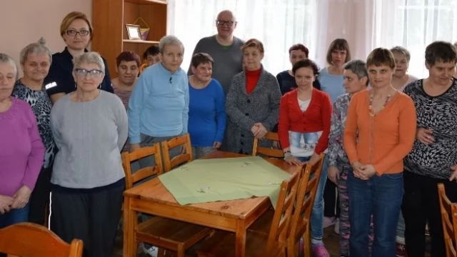 Tczew - Policyjne spotkania z podopiecznymi Domów Pomocy Społecznej