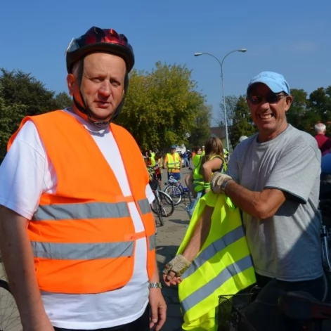 Tczew - Rowerzyści przejechali ulicami Tczewa