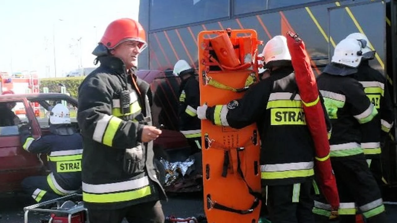 Tczew - Ratownicy na A1