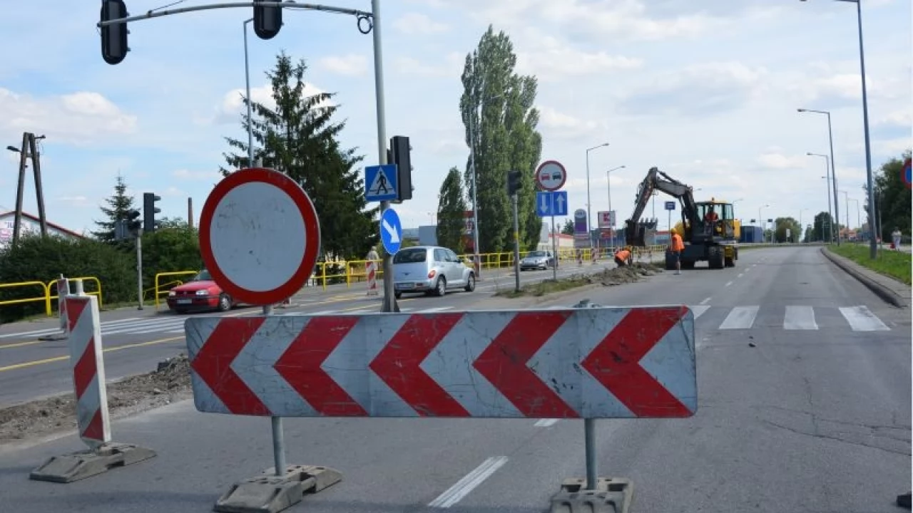 Tczew - Zamknięcie jezdni zachodniej dk 91