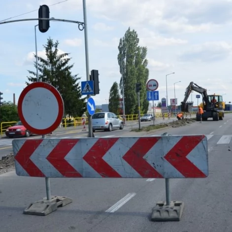 Tczew - Zamknięcie jezdni zachodniej dk 91