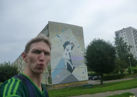 Tczew - Jonny Blair. Irlandzki bloger zachwycił się Tczewem