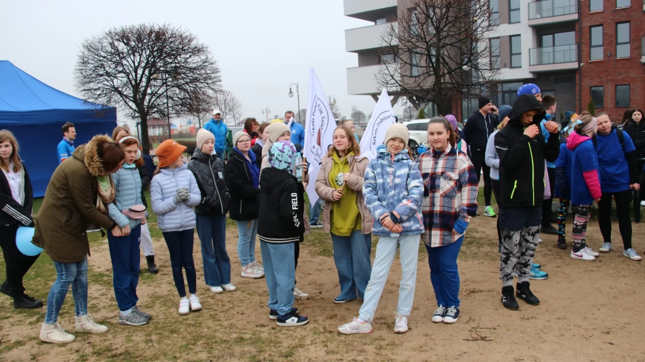 Tczew - Parkrun na niebiesko