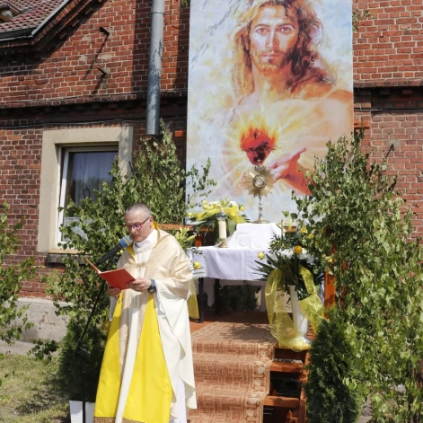 Tczew - Boże Ciało - procesja z Najświętszym Sakramentem