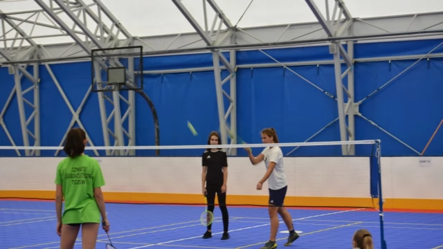 Tczew - Igrzyska Młodzieży Szkolnej w Badmintonie dziewcząt i chłopców