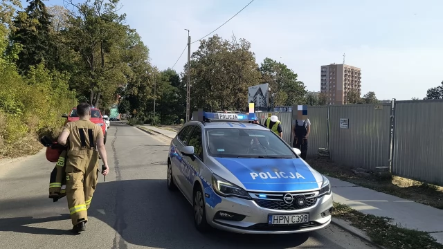 Tczew - Wypadek na budowie. W części miasta nie ma prądu