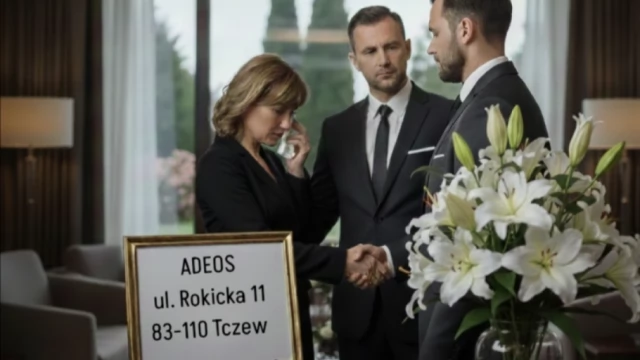 Tczew - Pracownik Zakładu Pogrzebowego