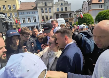 Tczew - Sławomir Mentzen w Tczewie "Klasa polityczna nam nie wyszła"