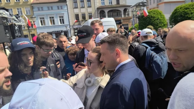 Tczew - Sławomir Mentzen w Tczewie "Klasa polityczna nam nie wyszła"