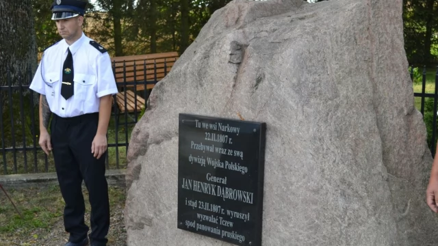 Tczew - Narkowy - 265 rocznica urodzin gen. Jan Henryka Dąbrowskiego