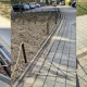 Tczew - Zniszczenia na nowym skwerze