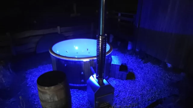 Tczew - Balia ogrodowa z piecem na drewno jacuzzi